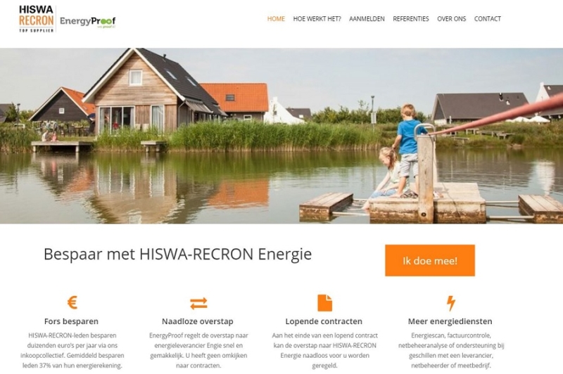 Collectieve inkoop van energie nu voor alle HISWARECRONleden EnergyProof Collectieve inkoop van energie nu voor alle HISWARECRONleden EnergyProof